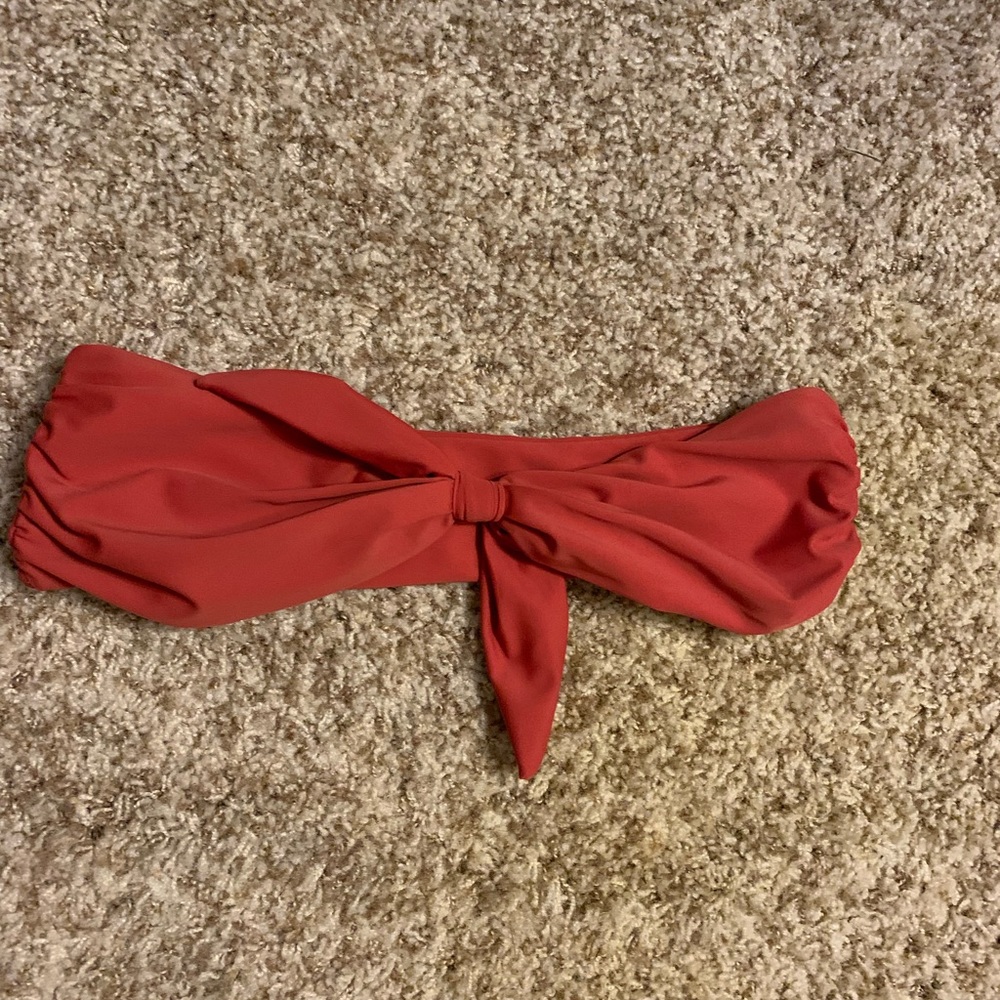 Zaful rust colored bikini top